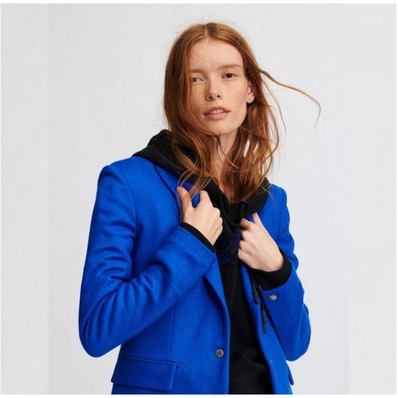 rag & bone Jackets & Blazers - Rag & Bone Royal Blue Wool Classic  Lexington Blazer Size 4